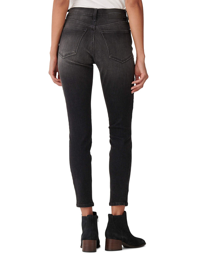 Lucky Brand Women's High Rise Bridgette Skinny Jean, Sticky Sap, 29W x 27L