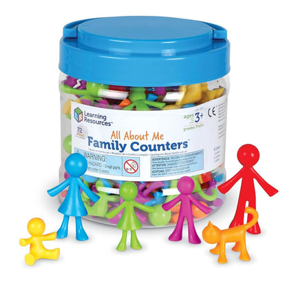 Learning Resources All About Me Family Counters, A