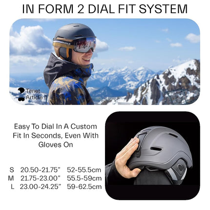 Giro Tenet MIPS Snow Helmet - Matte Indigo Pearl - Size M (55.5-59 cm)