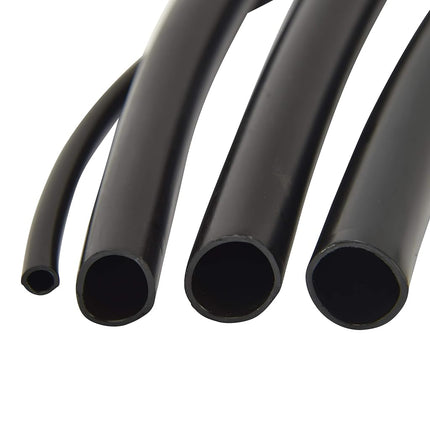 Raindrip 052020P Supply Tubing, 1/2 in x 200 ft, Green Drippers, Emitters, Irrigation Parts, and Drip Systems, Black Polyethylene, 1/2" x 200"