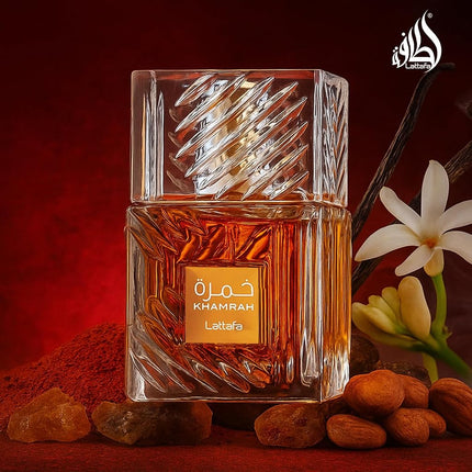 Khamrah by Lattafa for Men - 3.4 oz EDP Spray