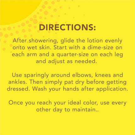 Natural Glow, Wet Skin Moisturizer, Medium to Deep Skin Tones, 7.5 fl oz (221 ml), Jergens
