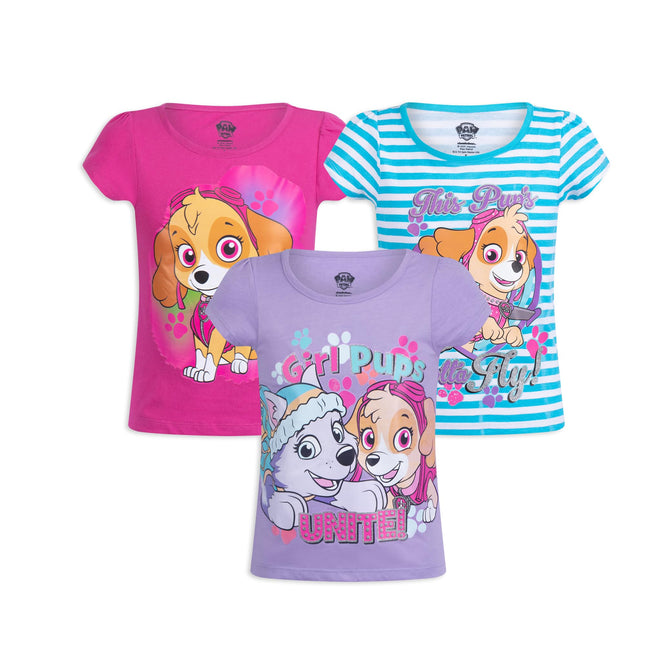 Paw Patrol Nickelodeon Skye and Everest Girls’ 3 P