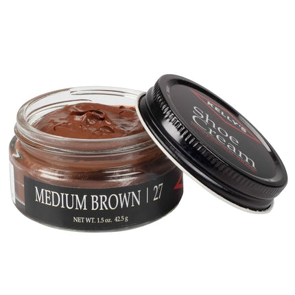 Kelly's Medium Brown Shoe Polish 1.5 oz - Professi