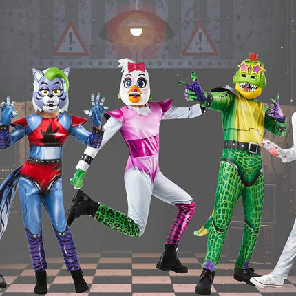 Rubie's Child's Five Nights at Freddy's Glamrock Chica Costume, As Shown, Large