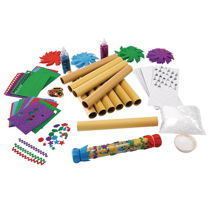 Colorations Rainstick Craft Kit - Kit for 12 (Item # RAINKIT)