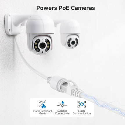 Cable Matters Cable Ethernet Cat 6 de 10 Gbps sin enganches - 2,1 m, cable Cat 6, cable Cat6, cable Ethernet, blanco