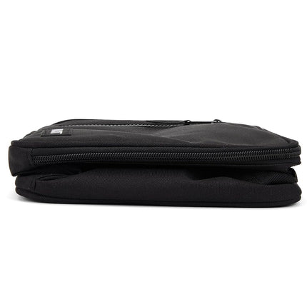 PackIt Freezable Classic Lunch Box, Black, Built with EcoFreeze® Technology, Collapsible, Reusable, Zip Closure with Zip Front Pocket and Buckle Handle, Designed for Fresh Lunches