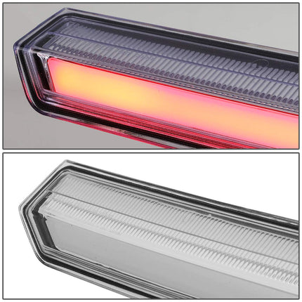 DNA MOTORING 3BL-GMCD15-3D-LED-CH 3D LED Bar Tube 3rd Third Tail Brake Light Replacement
