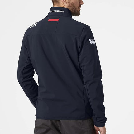 Helly Hansen Men's Crew Softshell Jacket 2.0, Navy, XL
