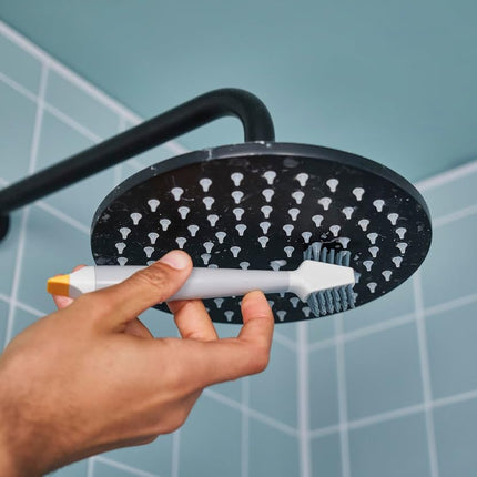 Joseph Joseph CleanTech Deep Cleaning Tool Set with Extension Pole, 5 Cleaning Tools + Extendable Telescopic Handle for Glass, Tiles, Surfaces
