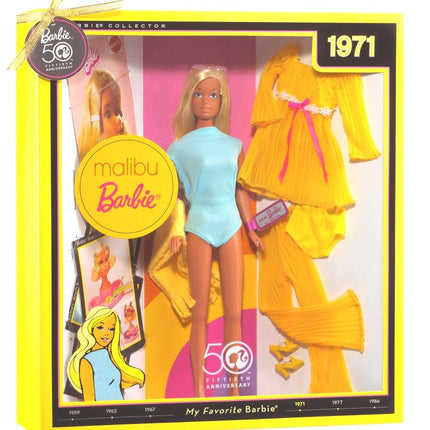 Barbie My Favorite Time Capsule 1971 Malibu Doll