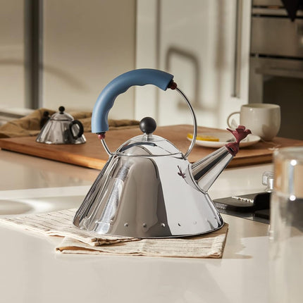 Alessi 9093 Michael Graves Kettle, Blue