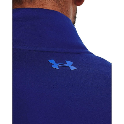 Under Armour Mens Storm Half Zip Midlayer Performance Top Blue M