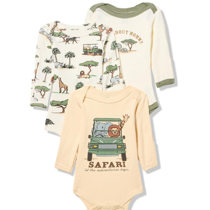 Hudson Baby Unisex Baby Unisex Baby Cotton Long-sl