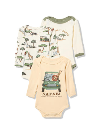 Hudson Baby Unisex Baby Unisex Baby Cotton Long-sl