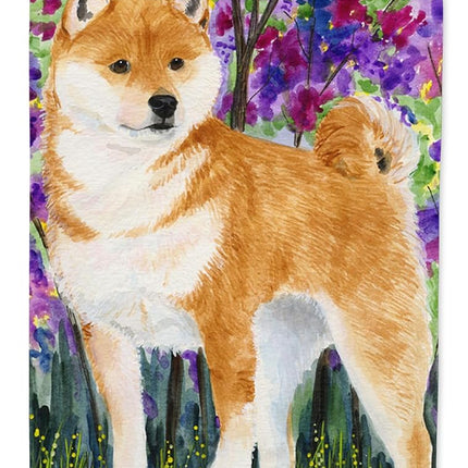 Caroline's Treasures SS8061GF Shiba Inu Flag, Small, Multicolor