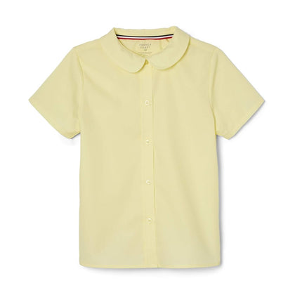 French Toast Girls' Short Sleeve Modern Peter Pan 