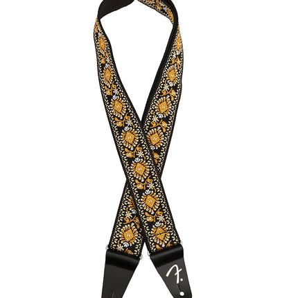 Fender Pasadena Woven Guitar Strap - YLW LOTUS
