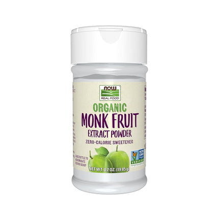NOW Foods, Certified Organic Monk Fruit Extract Po