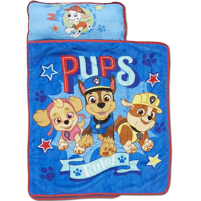 Paw Patrol Pups Rule Toddler Nap Mat, Blue