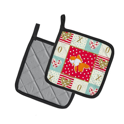 Manoplas para horno Caroline's Treasures, Multicolor, 7.5HX7.5W