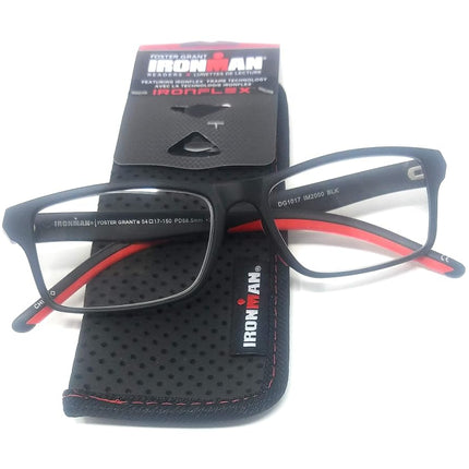 Foster Grant Ironman IronFlex Reading Glasses, Bla