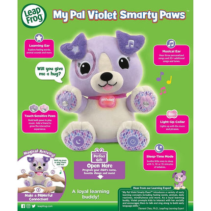 LeapFrog My Pal Violet Smarty Paws, Small