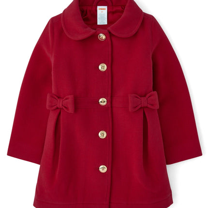 Gymboree Girls and Toddler Dressy Coat, Red, 10