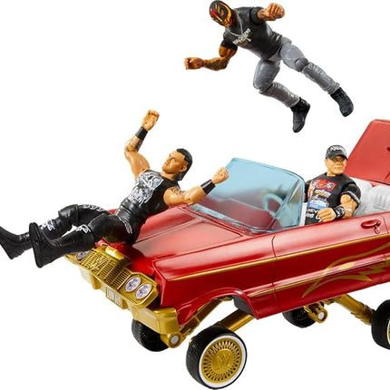 Mattel WWE Toy Vehicle & Rey Mysterio Action Fgure Set
