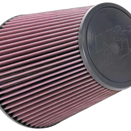 K&N Universal Clamp-On Air Filter: High Performance, Premium, Washable, Replacement Filter: Flange Diameter: 6 In, Filter Height: 8 In, Flange Length: 0.625 In, Shape: Round Tapered, RU-1044