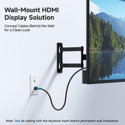 Cable Matters Lot de 2 inserts de clé de voûte HDMI