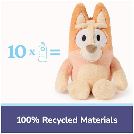 GUND Bingo Sustainably Soft Plush, Made with Recycled Materials, Stuffed Animals for Kids & Toddlers, Orange, 13”