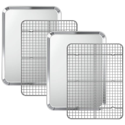 Deedro Stainless Steel Baking Sheet & Cooling Rack