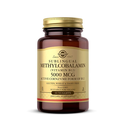 Solgar - Methylcobalamin Vitamin B12 5000 mcg. - 6