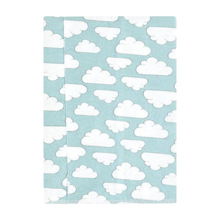 Bavoirs en flanelle de coton unisexe Hudson Baby, motifs éléphant pour garçon, paquet de 7, taille unique