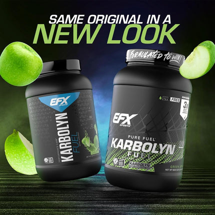 EFX Sports Karbolyn Nutritional Shake, Green Apple, 4.4 Pound