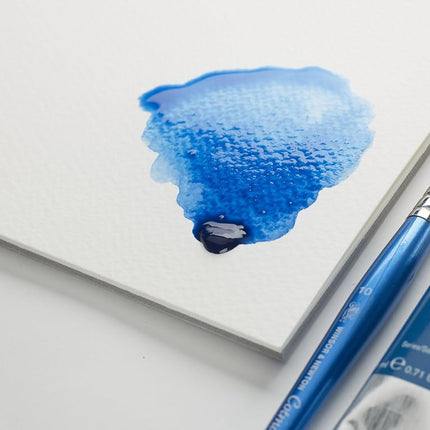 Winsor and Newton Watercolour Paper Pad, 27.9 x 35.6 cm, 12 Sheets, 300 g/m�, Spiral Bound, Cold Pressed, Acid , Mixture of 25 Percent Cotton and Cellulose Fibres, Natural White
