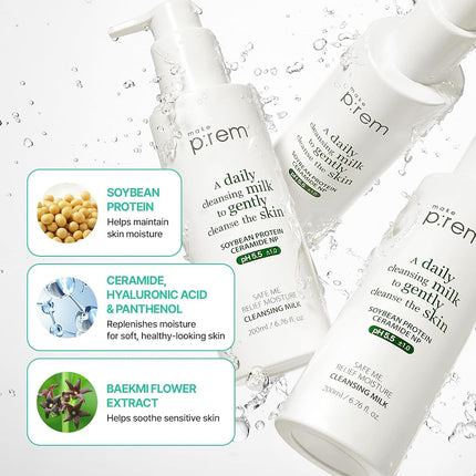 MAKE P: REM Safe Me. Relief Moisture Cleansing Milk