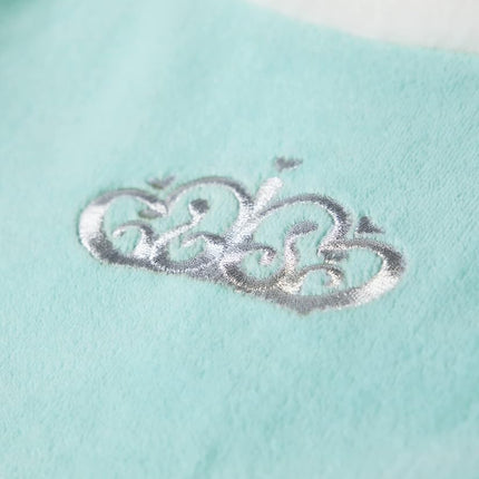 Gymboree Baby Girls' One Size and Toddler Long Sleeve Sweater Dresses Seasonal, Baby Blue Crown, 3T