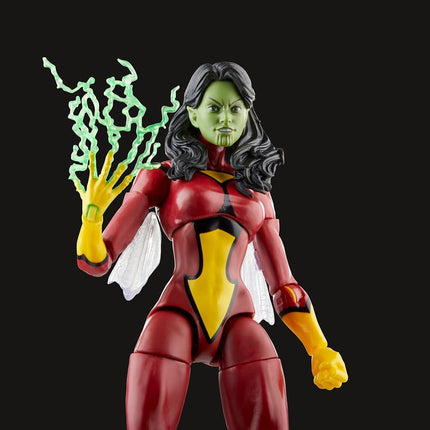 Hasbro Marvel Legends Series Skrull Queen and Super-Skrull, Avengers 60th Anniversary Collectible 6 Inch Action Figures,Multi-color,Medium