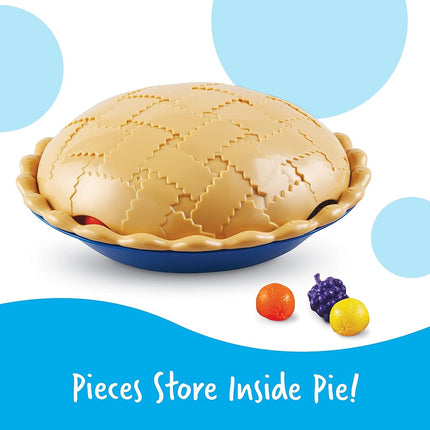 Learning Resources Super Sorting Pie, Ages 3+, Early Numeracy Counting Toy, 9.1 x 9.4 x 3.7 inches, Fine Motor Skills, Colour Recognition