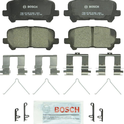 BOSCH BC1585 QuietCast Premium Ceramic Disc Brake Pad Set - Compatible with Select Honda Pilot; REAR