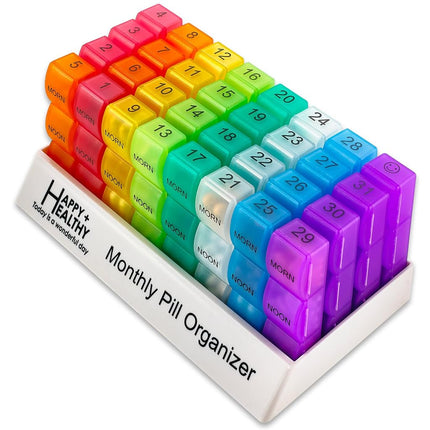 Month Pill Box Organizer - 3-Times-A-Day | Morning