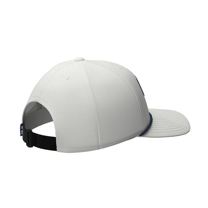 HUK Rope, Unstructured Adjustable Fishing Hat for Men, American Huk - White, One Size