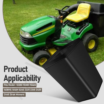 MWEDP 2 Juego de bolsa de hierba AM122416, compatible con las bolsas de hierba John Deere AM101602, se adapta a las series 100 L110 X110 125 D100 LA120 Z225 y más