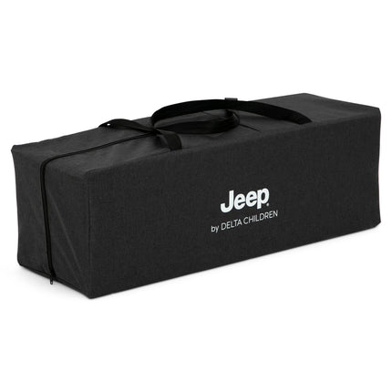 Corral de juegos y moisés 2 en 1 Jeep Horizon Compact Travel, negro