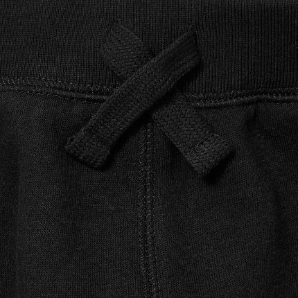The Children's Place Boys' Active Fleece Jogger Pants, Black Single, 5T
