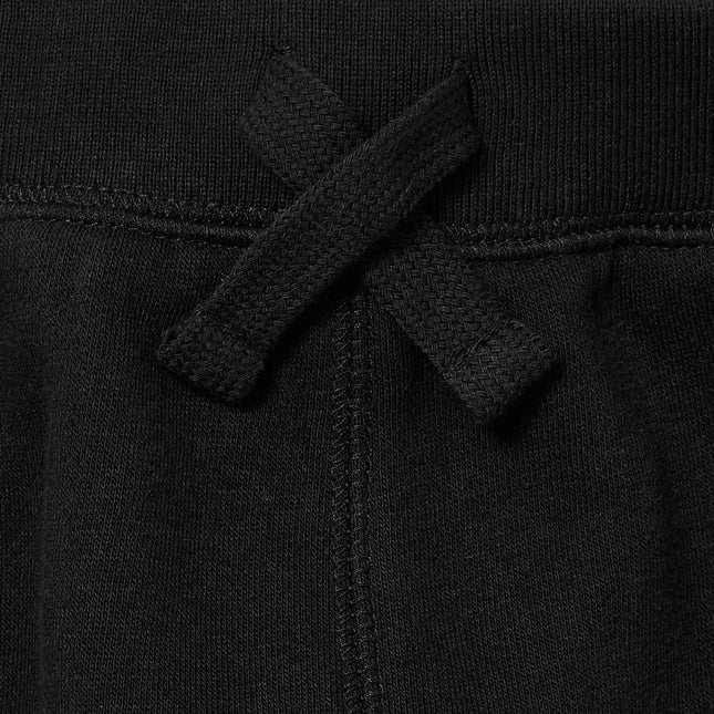 The Children's Place Pantalon de jogging en molleton actif pour garçons, noir simple, 5T