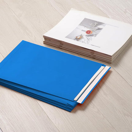 Tanshuqin 9" x 12.75" Dark Blue Self-Seal Catalog Envelopes
